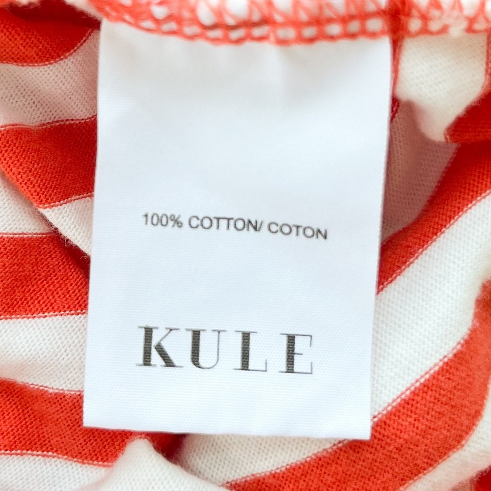 Kule The Tank Dress Striped Midi Womens Medium Poppy White - Picture 13 of 14